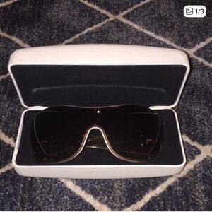 Versace Sunglasses with Gold Frame